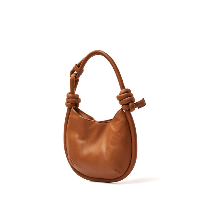 BAG DEMI' PIUMA KNOT BABY Woman Beige Genco