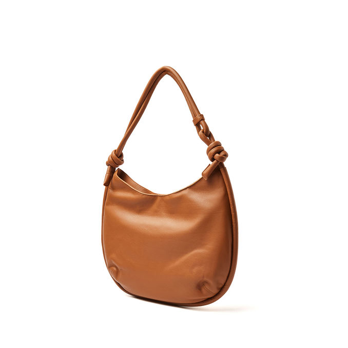 BAG DEMI' PIUMA KNOT S Woman Beige Genco