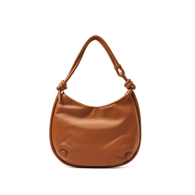 BAG DEMI' PIUMA KNOT S Woman Beige Genco