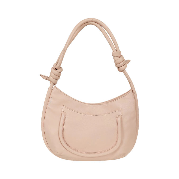 BAG DEMI' PIUMA KNOT S  Woman Pink Cocoon