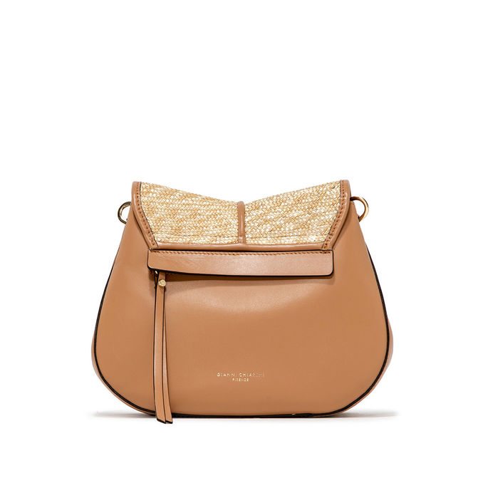 BAG HELENA ROUND IN LEATHER Woman Nature