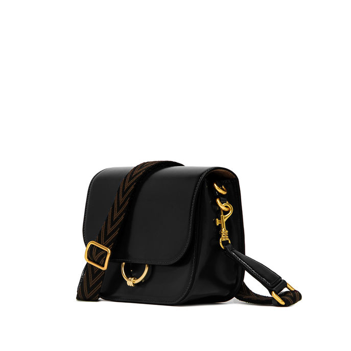 BAG MEG LEATHER Woman Black