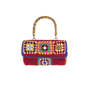 BAG NOTO WOOL CLUNCH THIN MEDIUM Woman Multicolor BAG NOTO WOOL CLUNCH THIN MEDIUM Woman Multicolor
