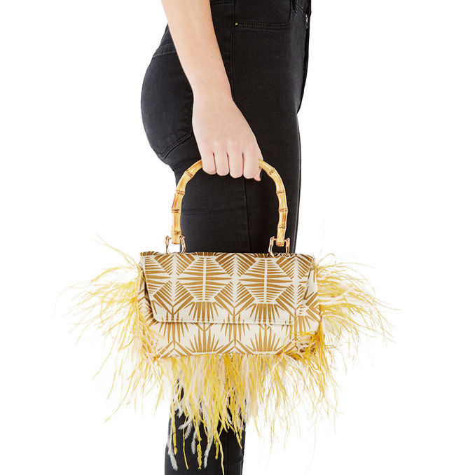 BAG POLIGNANO Woman Cream and Green