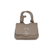BAG POSTINA BABY PIUMA KNOT Woman Beige Acacia BAG POSTINA BABY PIUMA KNOT Woman Beige Acacia
