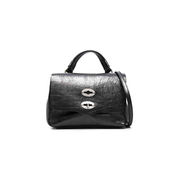 BAG POSTINA LUME BABY Woman Black Nero  BAG POSTINA LUME BABY Woman Black Nero