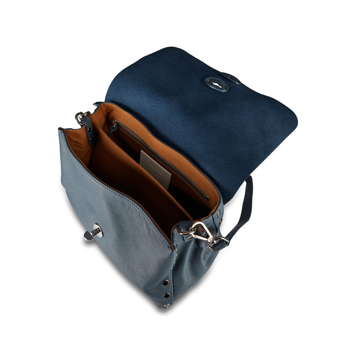 BAG POSTINA M FEATHER KNOT Woman Blue Atmosfera