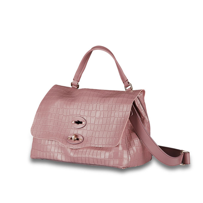 BAG POSTINA S CAYMAN Woman Brown Mauve