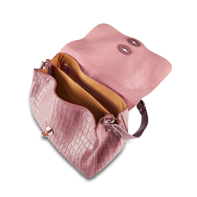 BAG POSTINA S CAYMAN Woman Brown Mauve