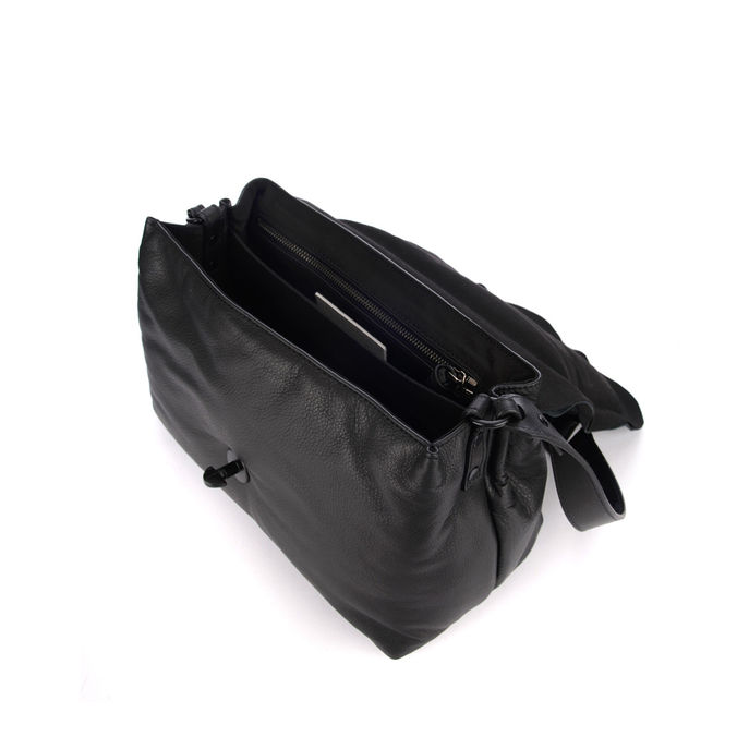 BAG POSTINA S PILLOW Woman Black Screw