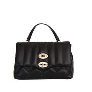 BAG POSTINE VENETA S MATELASSE' Woman Black Nero  BAG POSTINE VENETA S MATELASSE' Woman Black Nero