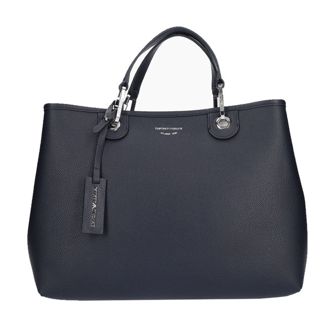 BAG SHOPPER MEDIA MYEA Blue/Silver