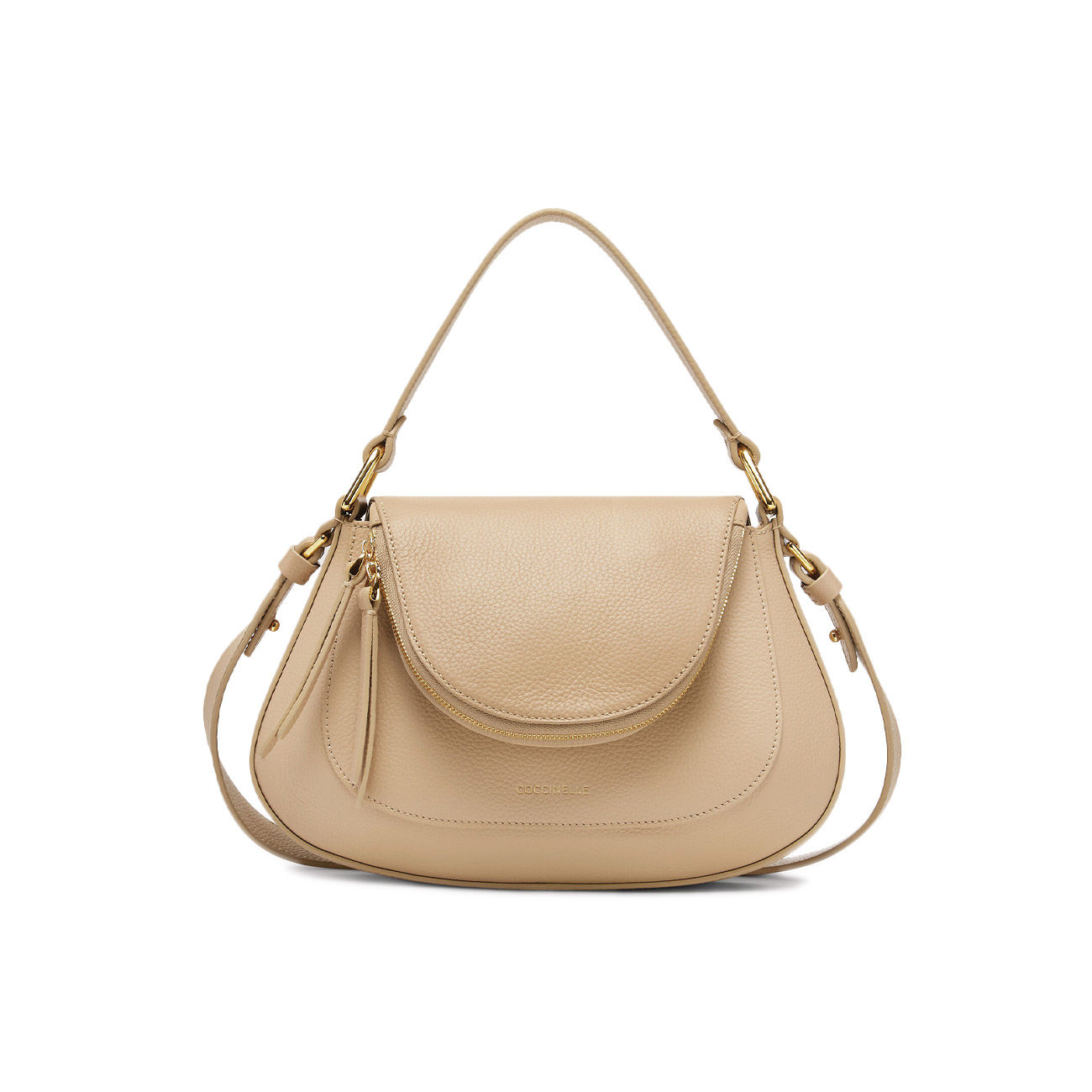 COCCINELLE BAG SOLE SMALL Woman Toasted | Mascheroni Store