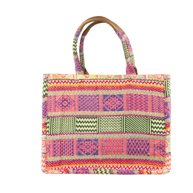 BAG TOTE SALVADOR MID Multicolor Lurex