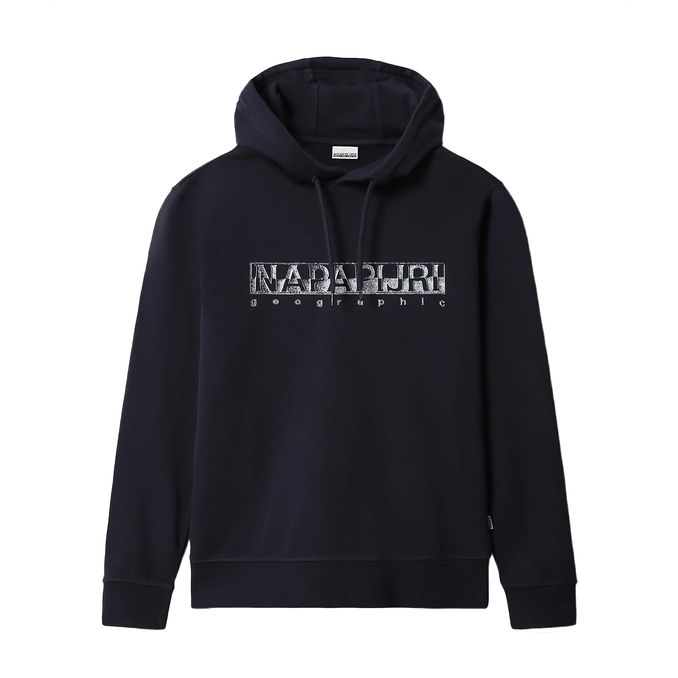 NAPAPIJRI BALLAR HOODIE Man Marine Blue | Mascheroni Store