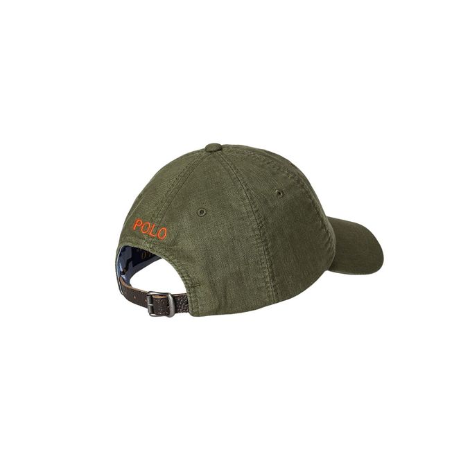 BASEBALL LINEN CLS HAT Man New Olive