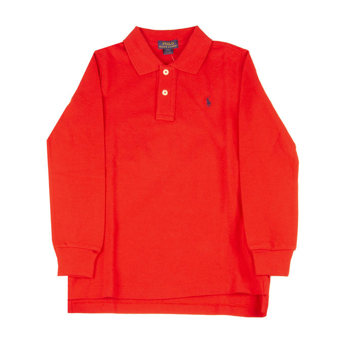 BASIC POLO Kid Red