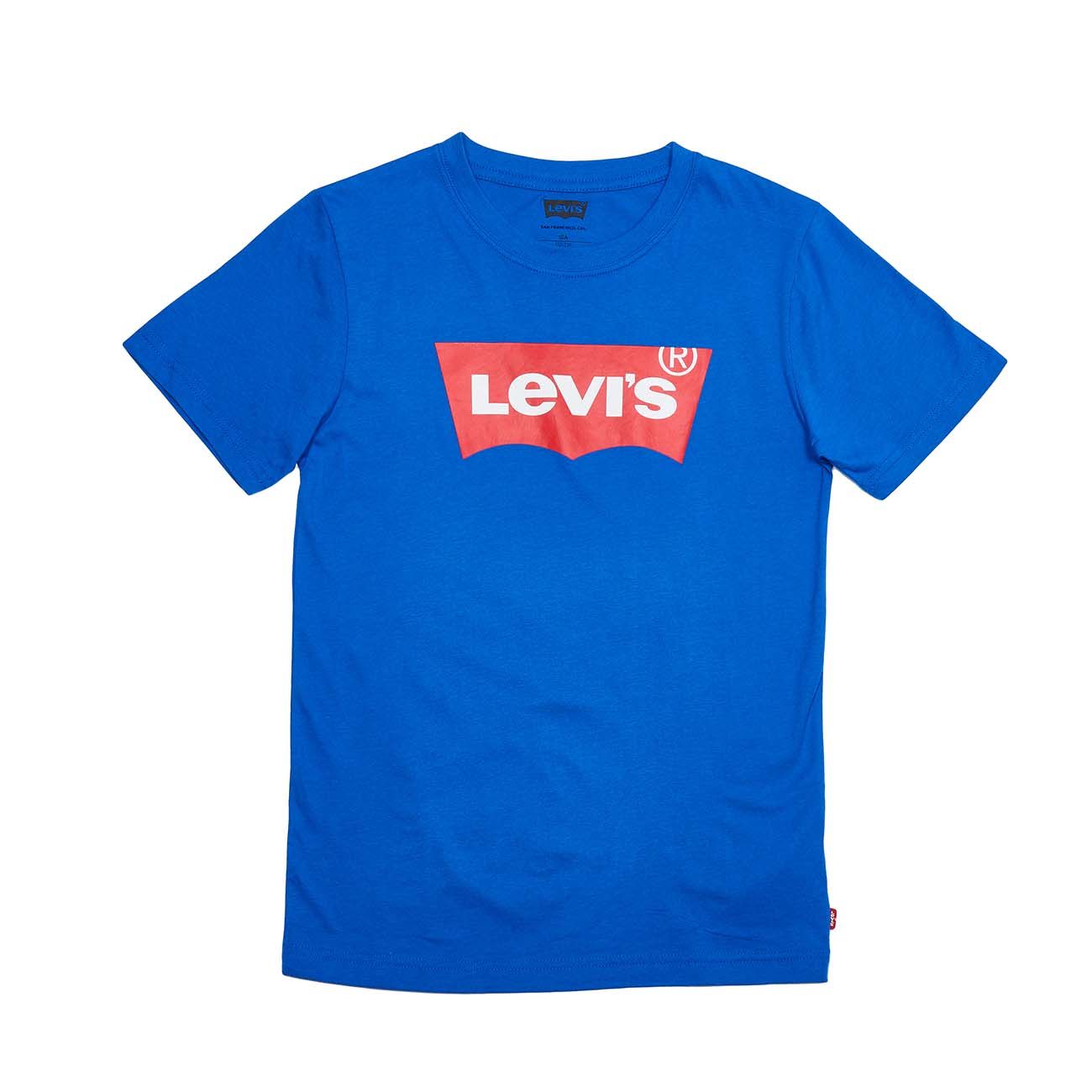 LEVIS BATWING LOGO T-SHIRT Kid Prince blue | Mascheroni Store