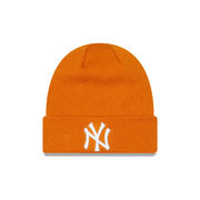 BEANIE HAT NEW YORK YANKEES Man Orange  BEANIE HAT NEW YORK YANKEES Man Orange