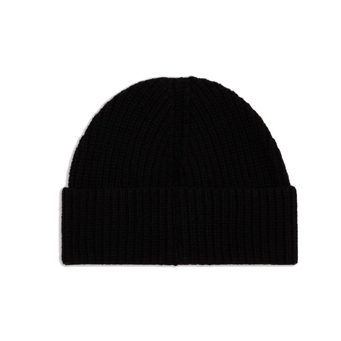 BEANIE WITH LOGO Man Black