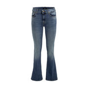 BELL-BOTTOM JEANS Woman Mid Blue BELL-BOTTOM JEANS Woman Mid Blue