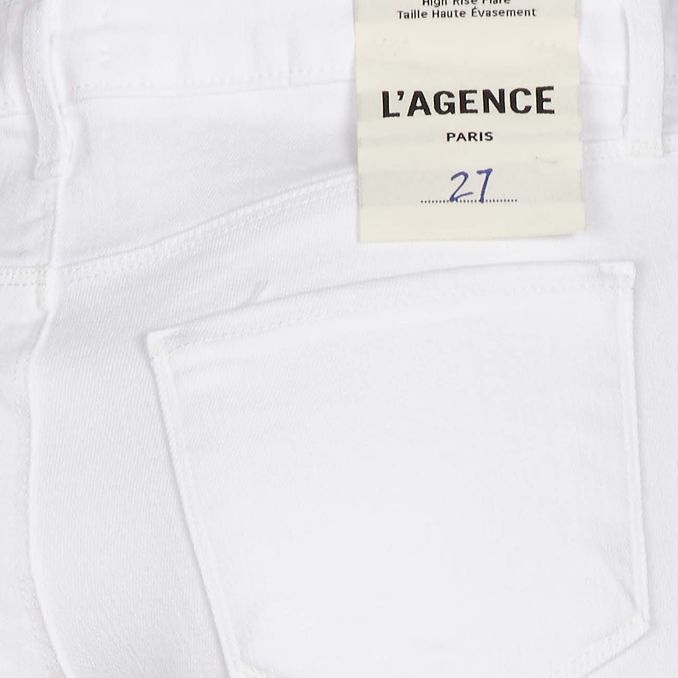 BELL JEANS Woman White