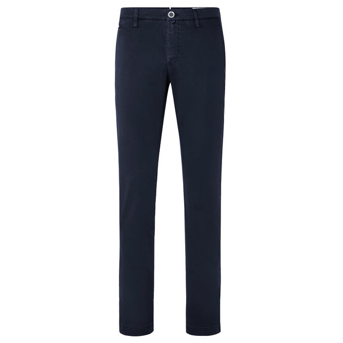 BEN SLIM FIT TROUSERS Men Navy Blue