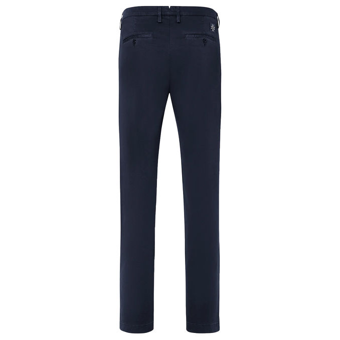 BEN SLIM FIT TROUSERS Men Navy Blue