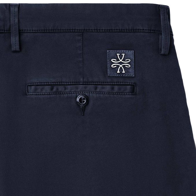 BEN SLIM FIT TROUSERS Men Navy Blue
