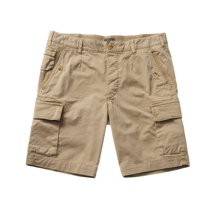 BERMUDA CARGO TASCONATO Man Beige