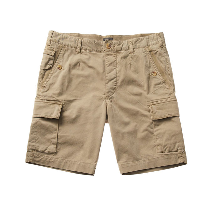 BERMUDA CARGO TASCONATO Man Beige