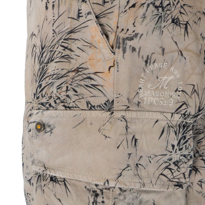 BERMUDA CHILE CARGO Man Sand Black