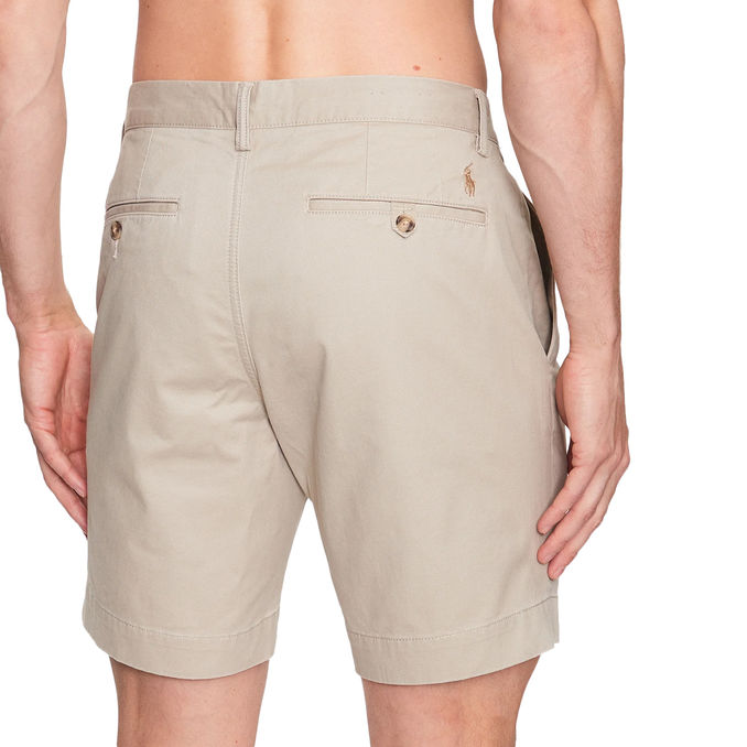 BERMUDA FLAT CHINO Man Khaki Tan