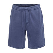 BERMUDA IN GAUZED COTTON Man Light Navy BERMUDA IN GAUZED COTTON Man Light Navy