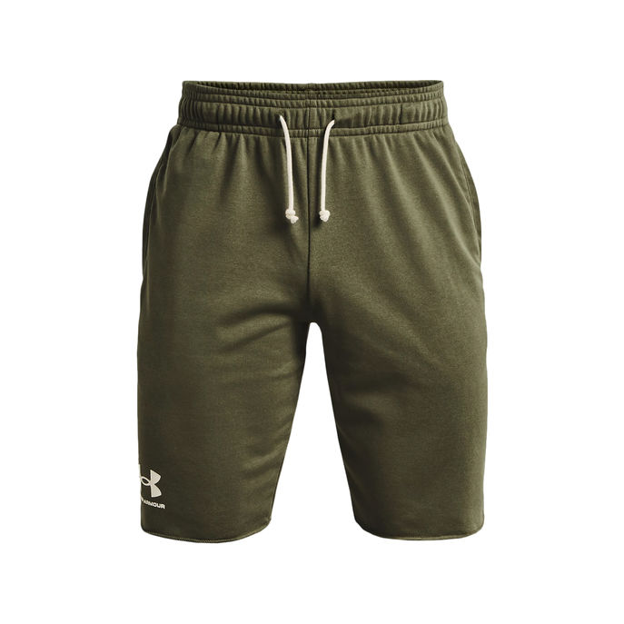 UNDER ARMOUR BERMUDA RIVAL TERRY Man Marine | Mascheroni Store