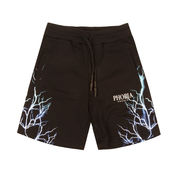 BERMUDA SHORTS BLUE AND LIGHTBLUE LIGHTNING Kid Black BERMUDA SHORTS BLUE AND LIGHTBLUE LIGHTNING Kid Black
