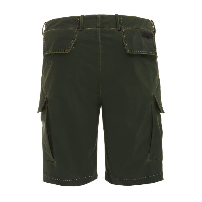 BERMUDA TECHNO CARGO Man Green Acid