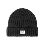 BERRETTO EXTRA FINE MERINO LANA A COSTINE CON RISVOLTO Uomo Nero BERRETTO EXTRA FINE MERINO LANA A COSTINE CON RISVOLTO Uomo Nero