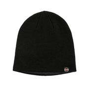 BERRETTO IN MAGLIA RASATA BICOLORE Uomo Nero Vulcan BERRETTO IN MAGLIA RASATA BICOLORE Uomo Nero Vulcan