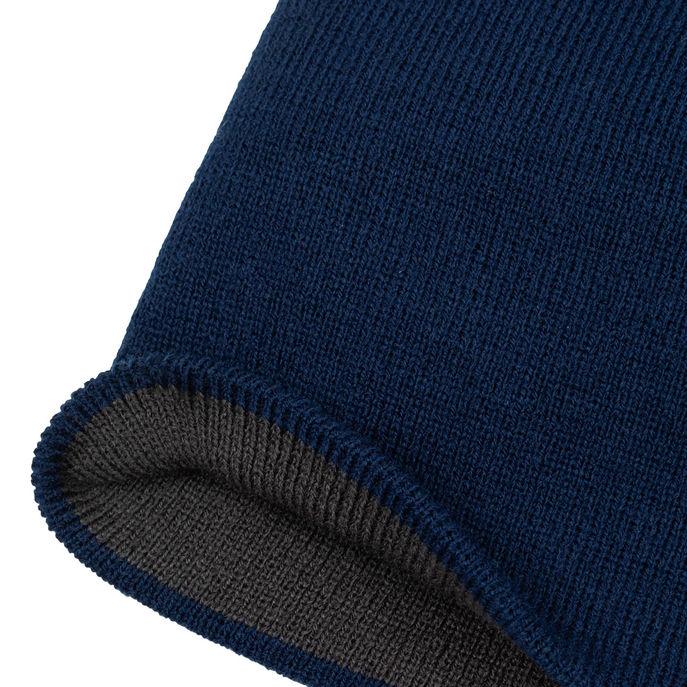 BERRETTO IN MAGLIA RASATA BICOLORE Uomo Skipper Vulcan