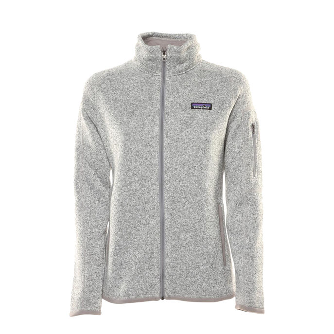 BETTER KNITTED JACKET Woman Bcw Birch White