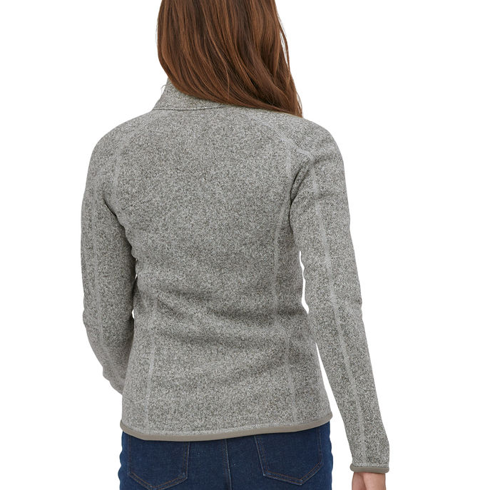 BETTER KNITTED JACKET Woman Bcw Birch White