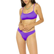 BIKINI BANDEAU WITH V-BOTTOM SLIP  BIKINI BANDEAU WITH V-BOTTOM SLIP