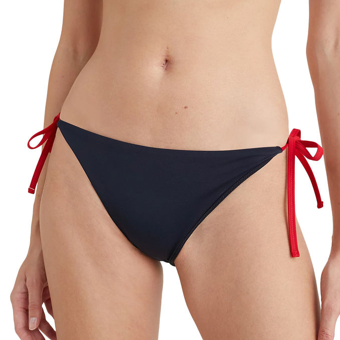 BIKINI BOTTOM WITH LACES Woman Desert sky
