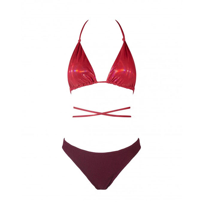 BIKINI HELENE Woman Purple