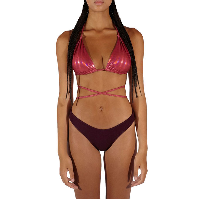 BIKINI HELENE Woman Purple