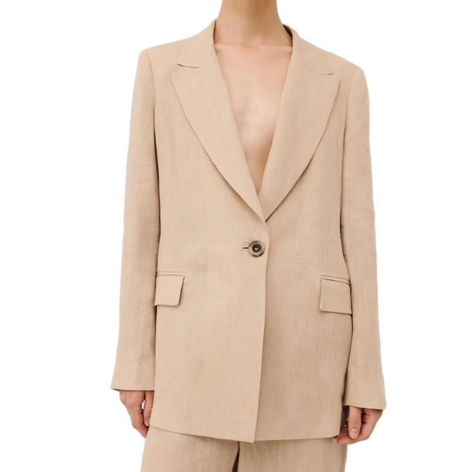 BLAZER AFRO Woman Sand