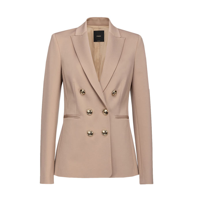 BLAZER ALEXIA Woman Rosa Almadino Tortora