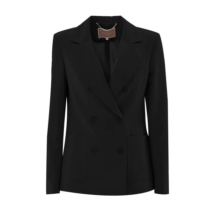 KOCCA BLAZER CORA Woman Black | Mascheroni Store