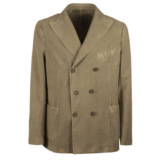 BLAZER DOUBLE BREASTED Man Sage